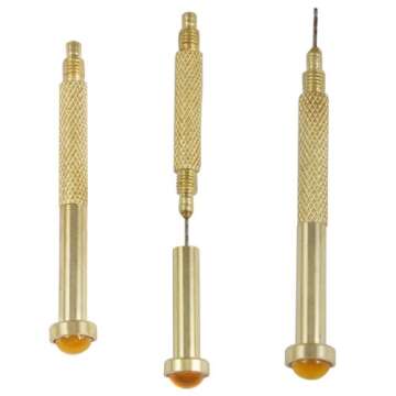 Gold Hand Drill Dangle Pierce Piercing Nail Art Uv Gel Acrylic Tips Tool (1 PIECE, GOLD)