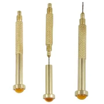 Gold Hand Drill Dangle Pierce Piercing Nail Art Uv Gel Acrylic Tips Tool (1 PIECE, GOLD)