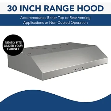 Broan-NuTone Under-Cabinet Range Hood & Microwave