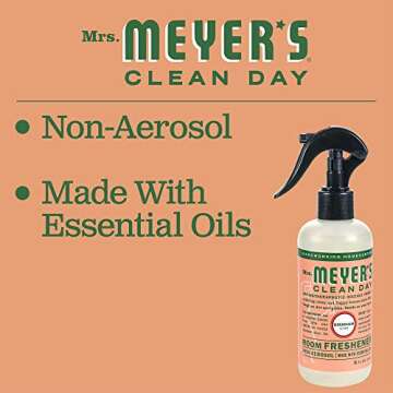 MRS. MEYER'S CLEAN DAY Geranium Air Freshener Spray