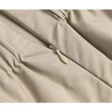 Renashed 45pcs Nylon Invisible Zippers in Beige for Crafting