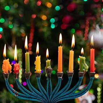 Onebird 100 pcs Unscented Assorted Colors Mini Taper Candle | 4" Tall x 1/2" Diameter | Great for Casting Chimes, Rituals, Spell, Wax Play & More