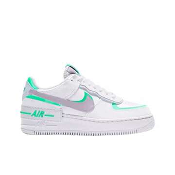 Nike Womens Air Force 1 Shadow White Infinite Lilac CU8591-103 (Numeric_11)