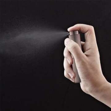 LISAPACK 8ML Portable Refillable Perfume Spray Bottle for Travel