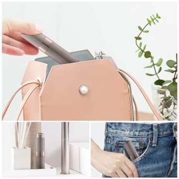 LISAPACK 8ML Atomizer Perfume Spray Bottle for Travel