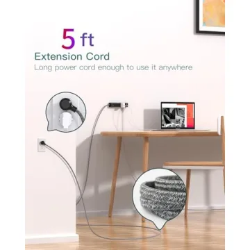 Surge Protector Power Strip with USB Ports for All Needs