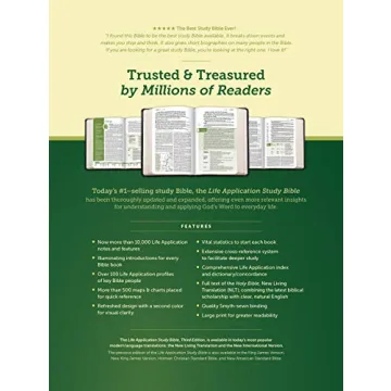 Tyndale NLT Life Application Study Bible - Large Print