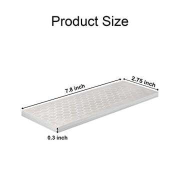 S SATC Diamond Sharpening Stone 2 Side Grit 400/1000 Diamond Plate Honing Stone 8-inch Hone Sharpene...