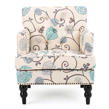 Christopher Knight Home Harrison Club Chair in Floral Design