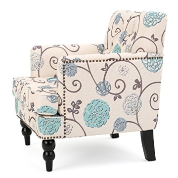 Christopher Knight Home Harrison Club Chair in Floral Design