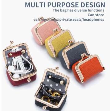 Portable Vintage Inspired Leather Jewelry Box for Women