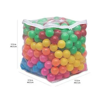 Amazon Basics Colorful Crush-Proof Ball Pit Balls for Kids