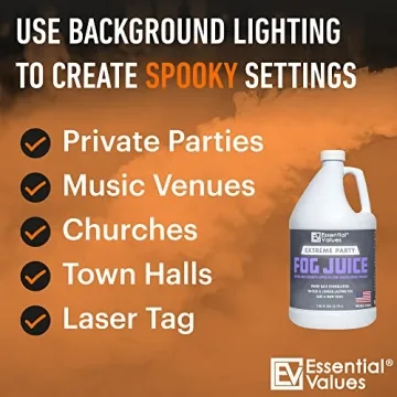 Extreme High Density Fog Machine Fluid, 1 Gallon