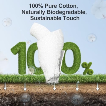 Winner Face Towels XL, 100% USA Cotton Disposable Towels