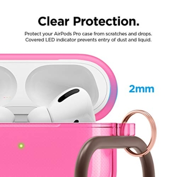 elago Clear AirPods Pro Case - Stylish Shockproof Protection