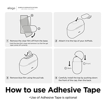 elago Clear AirPods Pro Case - Stylish Shockproof Protection