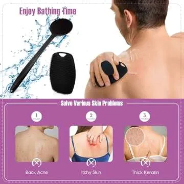 VWMYQ Back Scrubber for Easy Exfoliating Showers