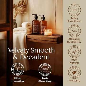 Gya Labs Destressing Massage Oil for Sore Muscles 6.76 Fl Oz