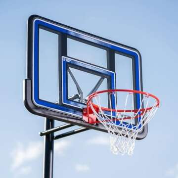 Portable Backboard Basketball System, 44-Inch