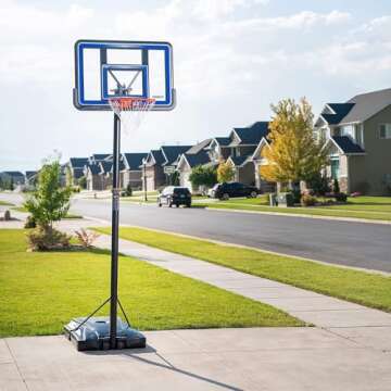 Portable Backboard Basketball System, 44-Inch