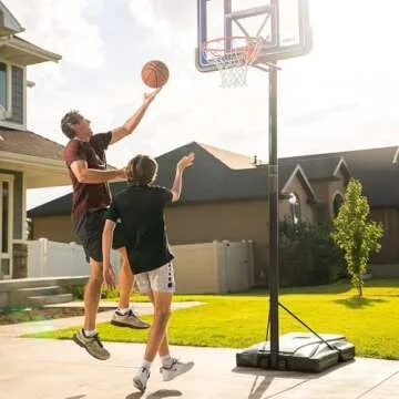 Portable Basketball Hoop Adjustable Height for Kids