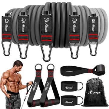 High-Quality Resistance Band Set for Effective Workouts