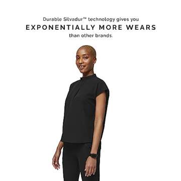 FIGS Women’s Rafaela Oversized Scrub Top – Unmatched Comfort