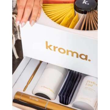 Kroma Super Porridge, Gluten Free, Chocho Plant Protein, Vegan Superfood Breakfast Cereal with Hemp Seeds, Cinnamon, Oats, Coconut, Healthy Fiber, and Other Organic Ingredients, 9 Servings