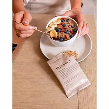 Kroma Super Porridge, Gluten Free, Chocho Plant Protein, Vegan Superfood Breakfast Cereal with Hemp Seeds, Cinnamon, Oats, Coconut, Healthy Fiber, and Other Organic Ingredients, 9 Servings