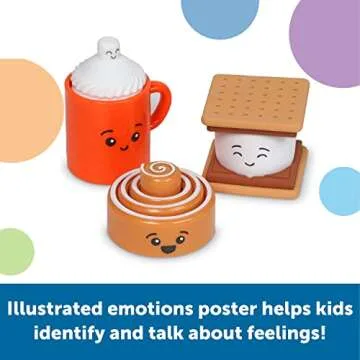 Learning Resources S’mores Break! Sensory Fidget Activity Set, Sensory Fidget Toys, Social Emotional Learning, Fidget toys, Kids Easter Basket Stuffers , Ages 3+,19 Pieces