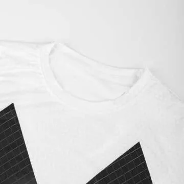 Rulercosplay Anime Movie Novelty T-Shirt Gwen Digital Printing Quicky Dry White Compression Cosplay Shirt for Women Girls, XL