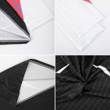 Rulercosplay Anime Movie Novelty T-Shirt Gwen Digital Printing Quicky Dry White Compression Cosplay Shirt for Women Girls, XL