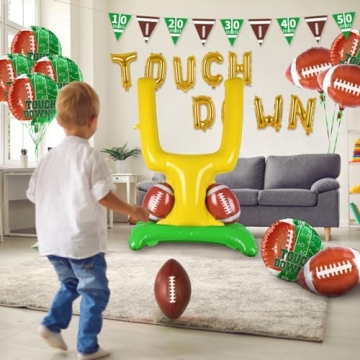 Football Party Supplies Kit for Fun Celebrations