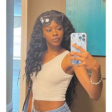 NULOOQ Retro Millionaire Sunglasses for Women Men Vintage Fashion Flat Top Thick Frame Square Sun Glasses (Black Frame/Gray Lens)