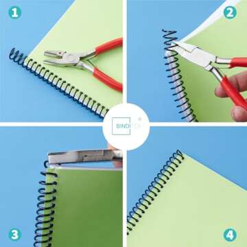 Binditek Spiral Binding Coils - Durable and Versatile Solution