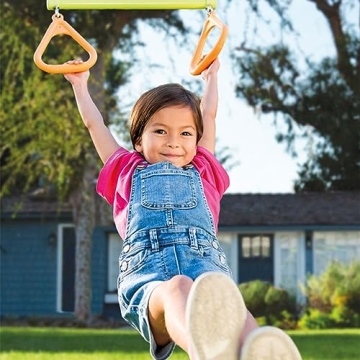 INTEK Heavy Duty Backyard Swing Set for Kids Fun