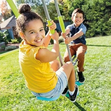 INTEK Heavy Duty Backyard Swing Set for Kids Fun