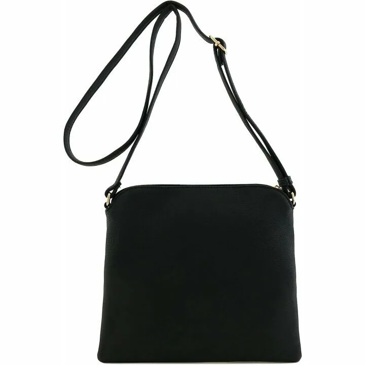DELUXITY Crossbody Bag with Tassel - Lightweight Style