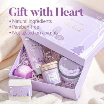 Spa Gifts for Women, Body & Earth Orchid Gift Set
