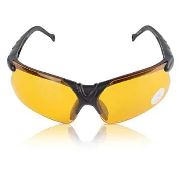 xaegistac Shooting Glasses with Case Anti Fog Hunting Safety Glasses for Men Women (Yellow)