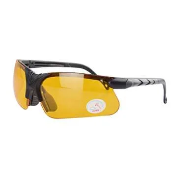xaegistac Shooting Glasses with Case Anti Fog Hunting Safety Glasses for Men Women (Yellow)