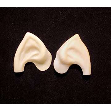 Aradani Costumes Small Elf Ears - Authentic Latex Ear Tips for Cosplay