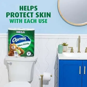 Charmin Ultra Gentle Toilet Paper - 9 Mega Rolls of Comfort
