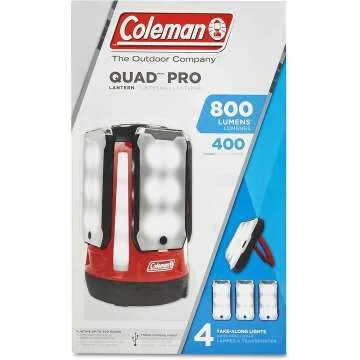 Coleman Multi-Panel LED Lantern for Outdoor Adventures