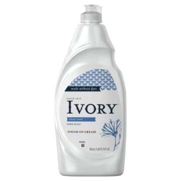 2 Pk. Ivory Classic Scent Dishwashing Liquid Dish Soap 24 Fl. Oz (48 Fl. Oz Total)