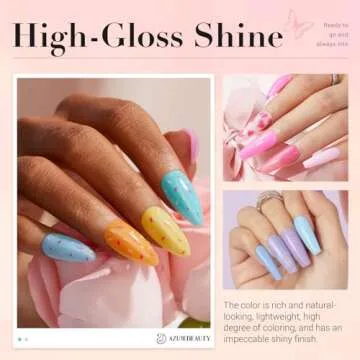 AZUREBEAUTY 170Pcs Dip Powder Nail Kit for All