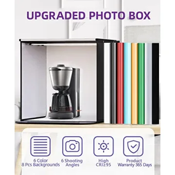 Professional SAMTIAN 24" Photo Light Box with 126 LEDs