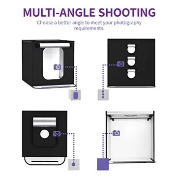 Professional SAMTIAN 24" Photo Light Box with 126 LEDs