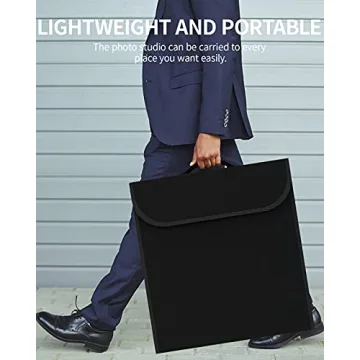 Professional SAMTIAN 24" Photo Light Box with 126 LEDs