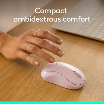 Logitech MK270 Wireless Mouse and Keyboard Combo in Rose